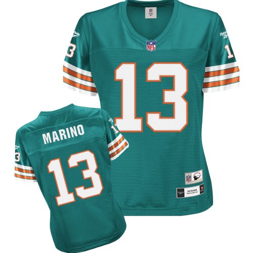 Reebok Miami Dolphins Dan Marino Women's Throwback Premier Jersey Small