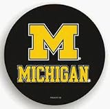 Michigan Wolverines NCAA Spare Tire Cover by Fremont Die (Black)