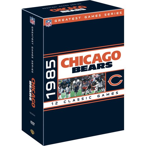 Warner Brothers Chicago Bears 1985 Greatest Games Series DVDs