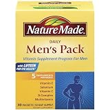 Nature Made Men’s Pack Vitamin, 30-Count