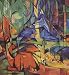 Franz Marc (Deer in the forest (II)) Art Poster Print - 13