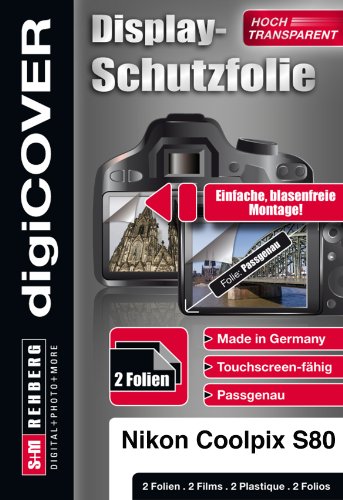 digiCOVER Displayschutzfolie f&uuml;r Nikon Coolpix S80 Preisvergleich