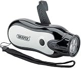 Outdoor Living : 3 LED WATERPROOF WIND UP TORCH