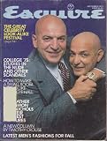 Esquire Magazine (September 1975) Hi-Fi at MIT; Oreos; Cookies; Great Celebirty Lookalike; 1776; After Nixon; Garbo and the Duke (Vol. 84, No. 3, Whole No. 502)