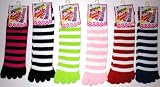 Wholesale Lot 12 Womens Juniors Toe Socks Toesocks
