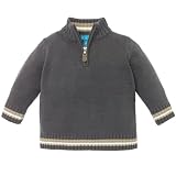zip-neck sweater