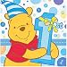 Pooh's 1st Birthday Boy Lunch Napkins 16ct