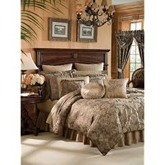 Crocill Home Botticelli 4-Piece Comforter Set, Taup