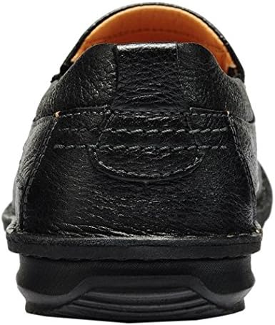 Laikakingdom Men's Dress Slip-On Business Leather Shoes(9.5D(M)US,black)