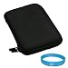 Durable Hard Nylon Cube Carrying Case for Amazon Kindle Wireless 3G Reading Device 3G Wi-Fi 6 inch Display + SumacLife Wisdom Courage Wristband