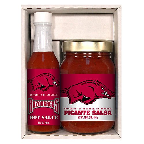 Arkansas Razorbacks NCAA Snack Pack by Hot Sauce Harry