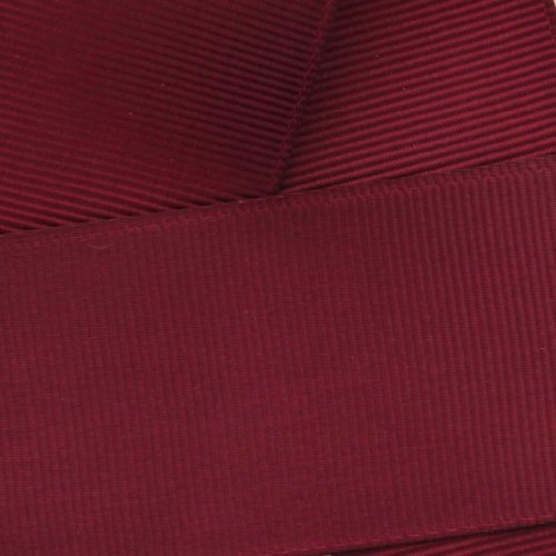 1.5" Maroon Grosgrain Ribbon Solid 10 yard
