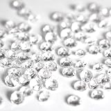 5000 CLEAR WEDDING TABLE DIAMONDS CONFETTI SCATTER CRYSTALS - HIGH QUALITY - FOR 8 TO 10 TABLES by Wedding Bliss Kitchen & Housewares