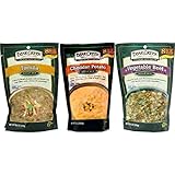 Bear Creek Country Kitchens Soup Mix 3 Flavor Variety Bundle: (1) Tortilla Soup Mix, (1) Cheddar Potato Soup Mix, and (1) Vegetable Beef Soup Mix, 9-12.1 Oz. Ea.