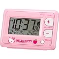 Hello Kitty (ハローキティ) 目覚し時計 R095 ピンク 電波時計 カレンダー表示付 温度表示付 8RZ095RH13