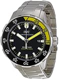 IWC Men’s IW356808 Aquatimer Black Dial Watch