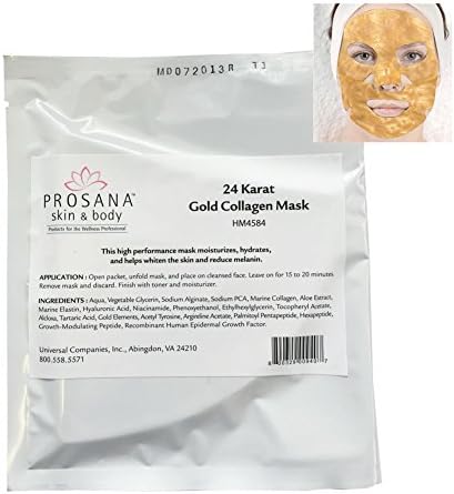Prosana 24 Karat Gold Collagen Facial Mask