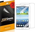SUPERSHIELDZ- High Definition (HD) Clear Screen Protector for Samsung Galaxy Tab 3 7.0 7 inch + Lifetime Replacements Warranty - [3-PACK] Retail Packaging