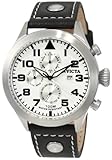 Invicta Men's 0351 II Collection Black Leather Watch