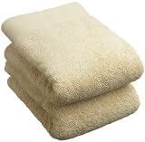 Pinzon Classic Cotton Hand Towel 2-Pack, Flax