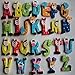 Dreaman 26pcs Wooden Cartoon Alphabet A-Z Magnets Child Educational Toy