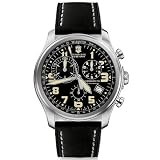 Swiss Army Men's 241314 Infantry Vintage Chronograph Black Dial Watch