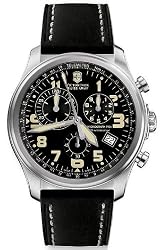 Victorinox Swiss Army Men's 241314 Infantry Vintage Chronograph Black Dial Watch