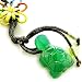 Good Luck Talisman Green Agate Turtle Cell Phone Charm