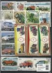 Pochette de 100 timbres th�me voiture...