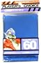 Player's Choice Yu-Gi-Oh! Metallic Blue Sleeves (Pack of 60) - Designed for Smaller Gaming CCGs - Deck Protectors - Ideal for YuGiOh!