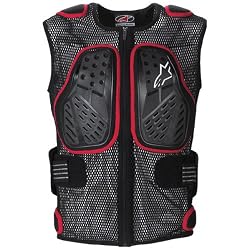 Alpinestars Bionic SP Vest Adult Protector Street Bike Motorcycle Body Armor - Black/Red