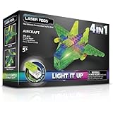 Laser Pegs 4-in-1 Aircraft Building Set