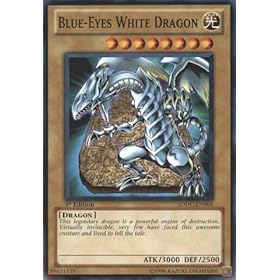  Yu-Gi-Oh! - Blue-Eyes White Dragon - Structure Deck: Dragons Collide - 1st Edition - Common