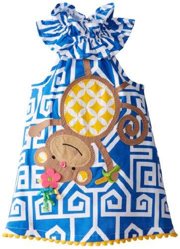 Mud Pie Baby Girls' Monkey Dress