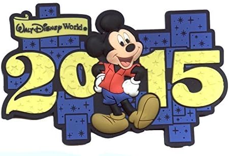 Disney Soft Tough Magnet - Walt Disney World 2015 - Mickey Mouse