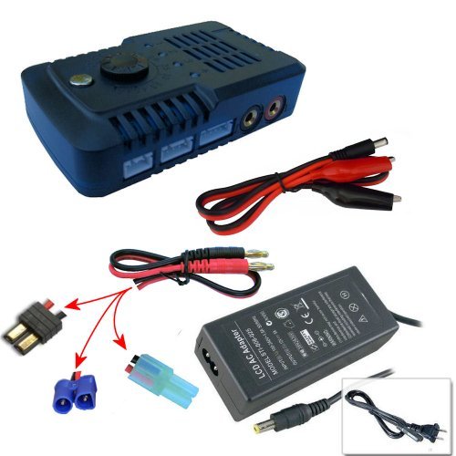 BASTENS-easy-to-use-fast-LiPo-battery-balance-charger-4Amp-1-2-3-4-cell-batteries-connectors-included-for-3DR-