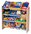 Tot Tutors Toy Organizer, Primary Colors Tot Tutors Toy Organizer, Primary Colors