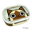 モンスターハンター《アイルー/メラルー》シンプル1段ランチボックス【アイルー】☆モンハンキャラクターグッズ(お弁当箱)通販☆【Made in Japan】