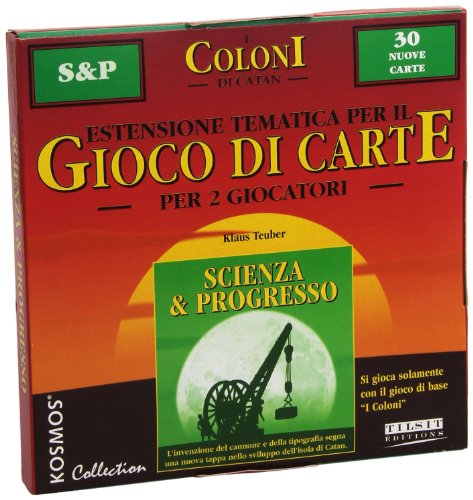 Giochi Uniti Die Siedler von Catan, Kartenspiel: Wissenschaft und Fortschritt, auf Italienisch