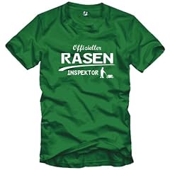 Offizieller Rasen Inspektor T-Shirt - Gr. S M L XL XXL - Die Geschenkidee f�r den ambitionierten Hobbyg�rtner