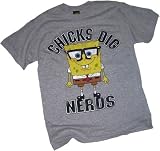 Chicks Dig Nerds -- SpongeBob Square Pants T-Shirt