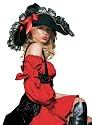 Halloween Costume Gothic Pirate Swashbuckler Lace Hat