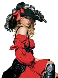 Halloween-Costume-Gothic-Pirate-Swashbuckler-Lace-Hat