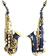 Jollysun Blue Curved Soprano Saxophone