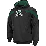 Reebok New York Jets Sideline Kickoff Hooded Sweatshirt Large