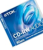 Review TDK Media CD-RWXG80 / TDK CD-RW Audio CD Rewritable 10 pack 80 Mins
