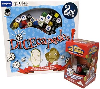 Dicecapades! 2nd Edition and the Dancing Dice Shaker