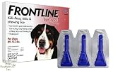 Frontline Top Spot Month-Long Flea & Tick Control (Red, for Dogs & Puppies 89-132 lbs., 3 Pack)