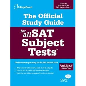 The Official Study Guide for All SAT Subject Tests