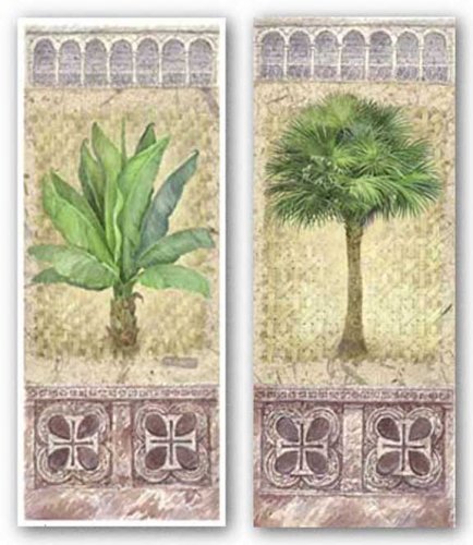 Lisbon Palm and Lisbon Banana Palm Set by Anne Searle 8
